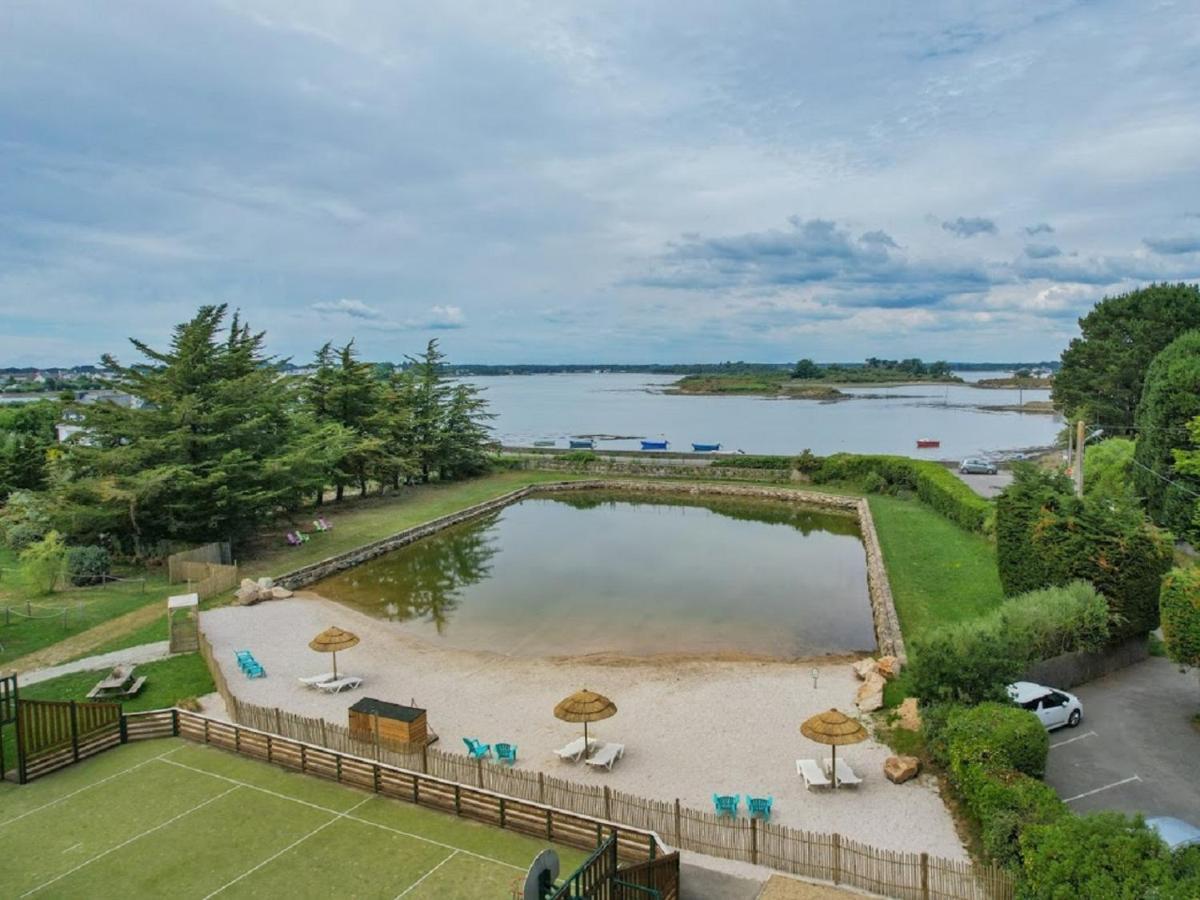 Camping Paradis Le Moulin Des Oies Belz Zewnętrze zdjęcie