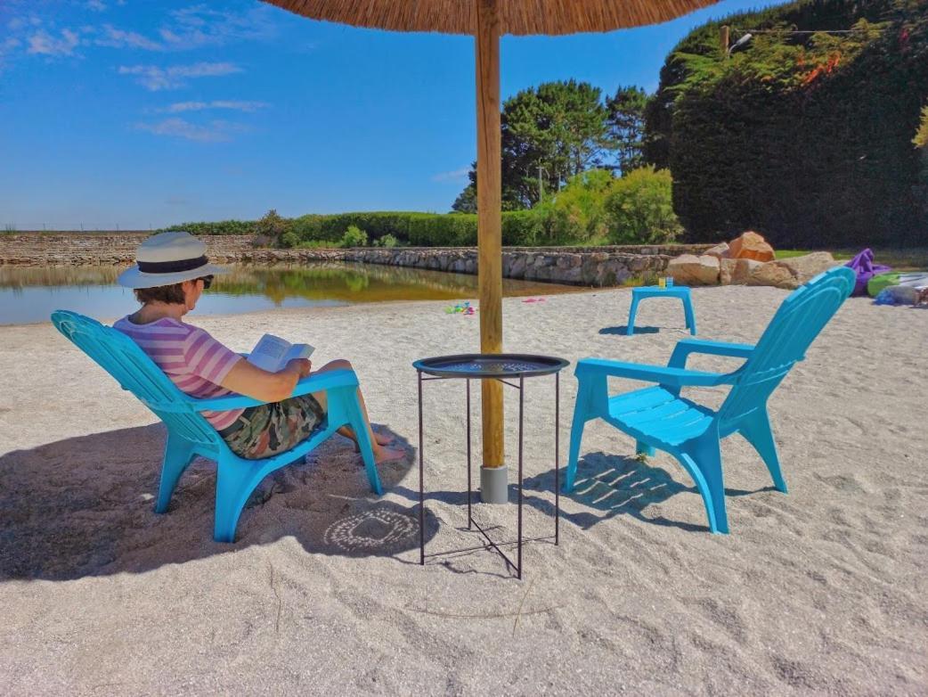 Camping Paradis Le Moulin Des Oies Belz Zewnętrze zdjęcie