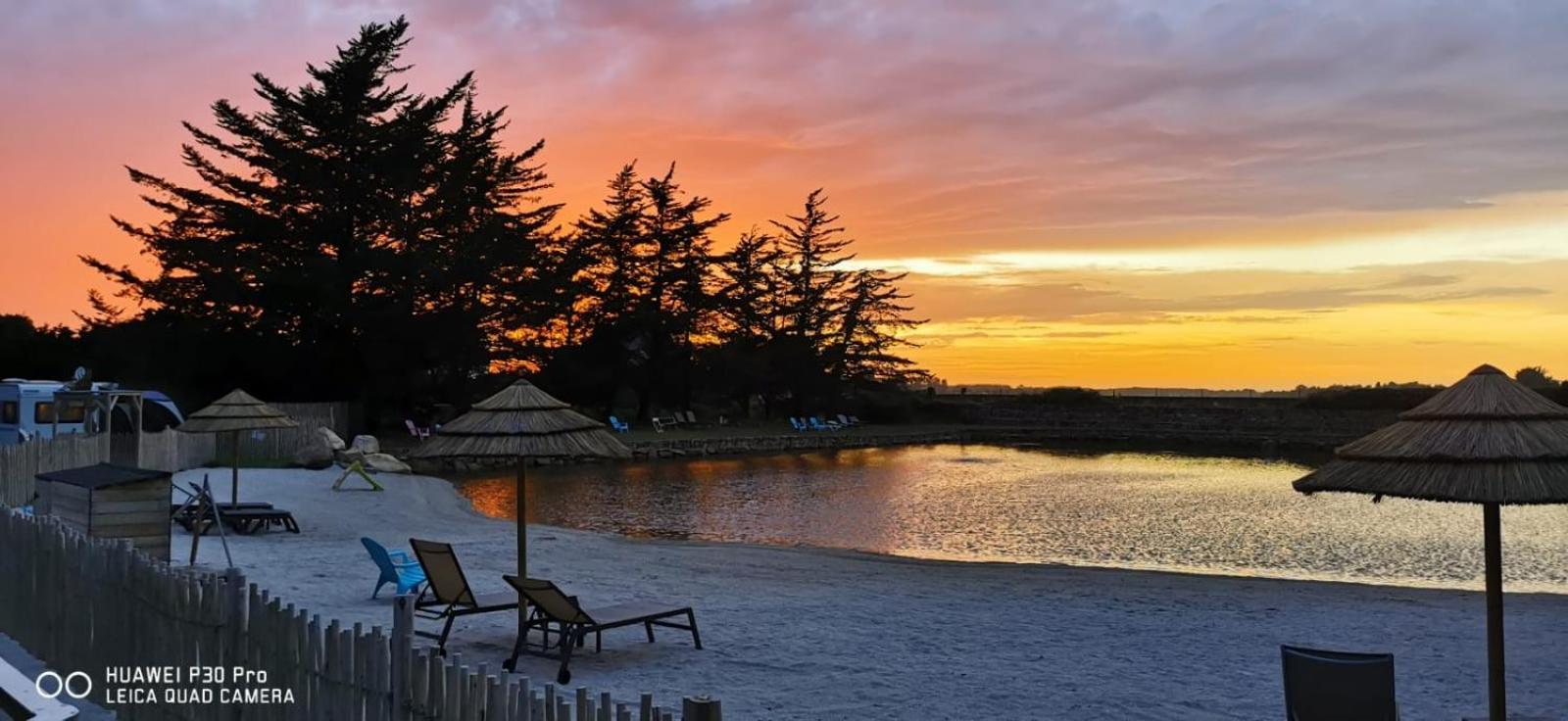 Camping Paradis Le Moulin Des Oies Belz Zewnętrze zdjęcie