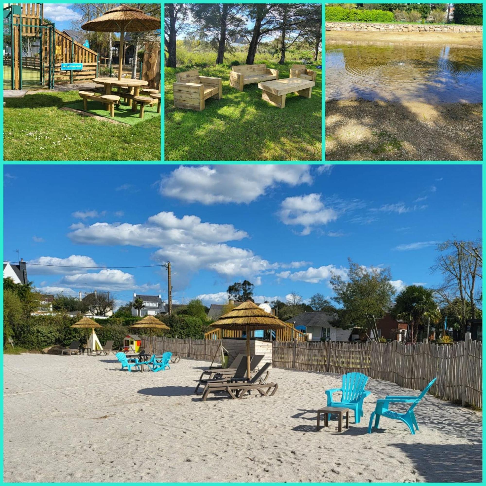 Camping Paradis Le Moulin Des Oies Belz Zewnętrze zdjęcie