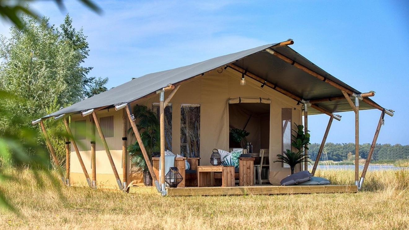 Camping Paradis Le Moulin Des Oies Belz Zewnętrze zdjęcie