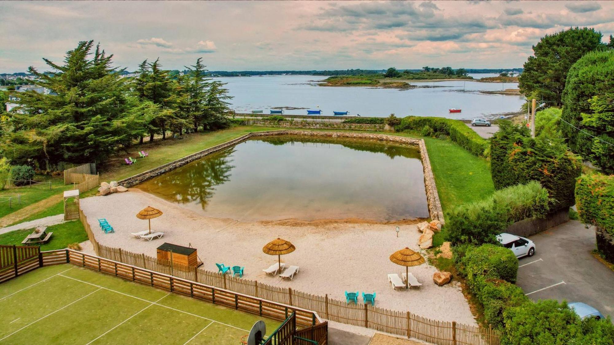 Camping Paradis Le Moulin Des Oies Belz Zewnętrze zdjęcie