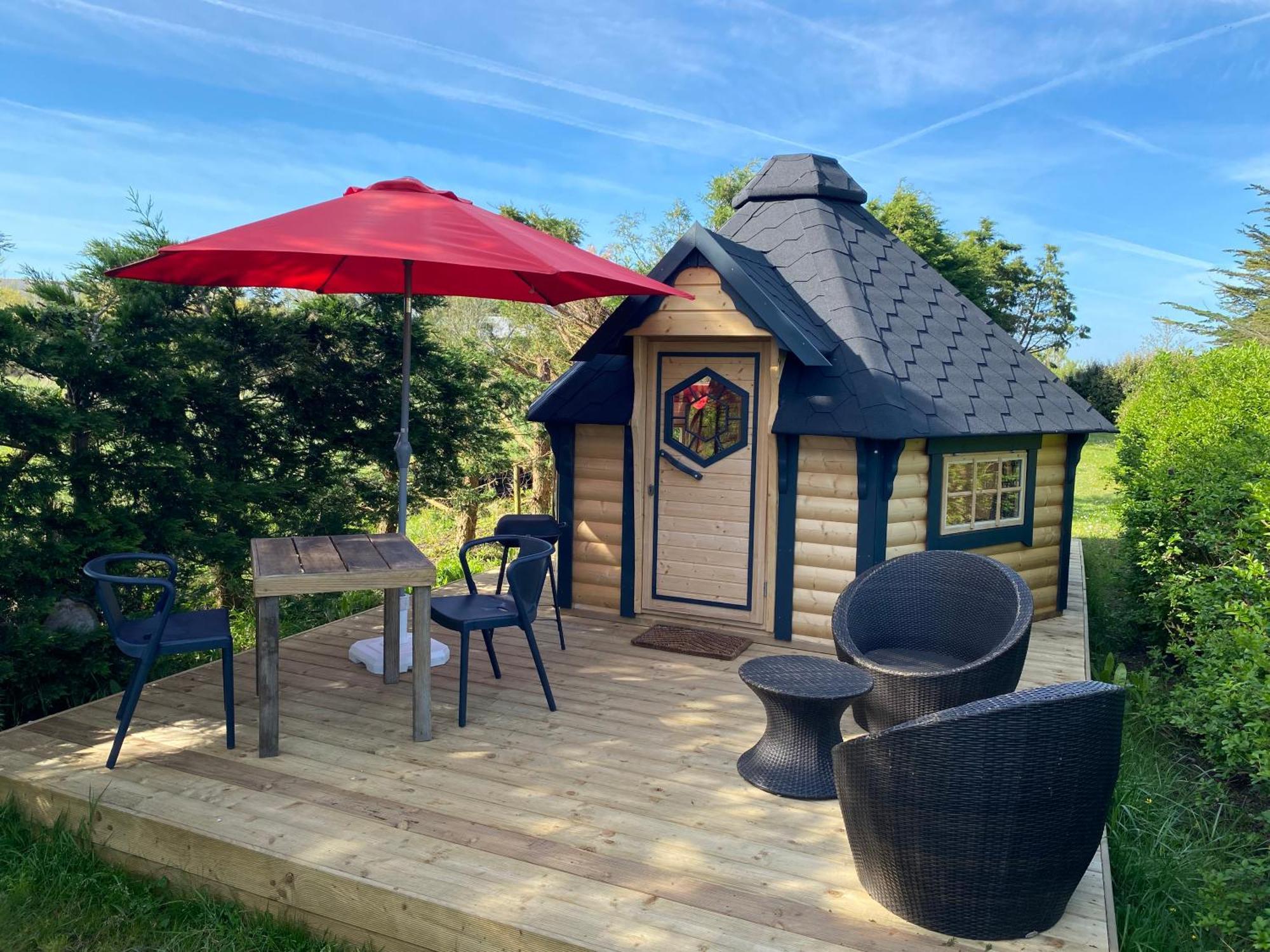 Camping Paradis Le Moulin Des Oies Belz Zewnętrze zdjęcie