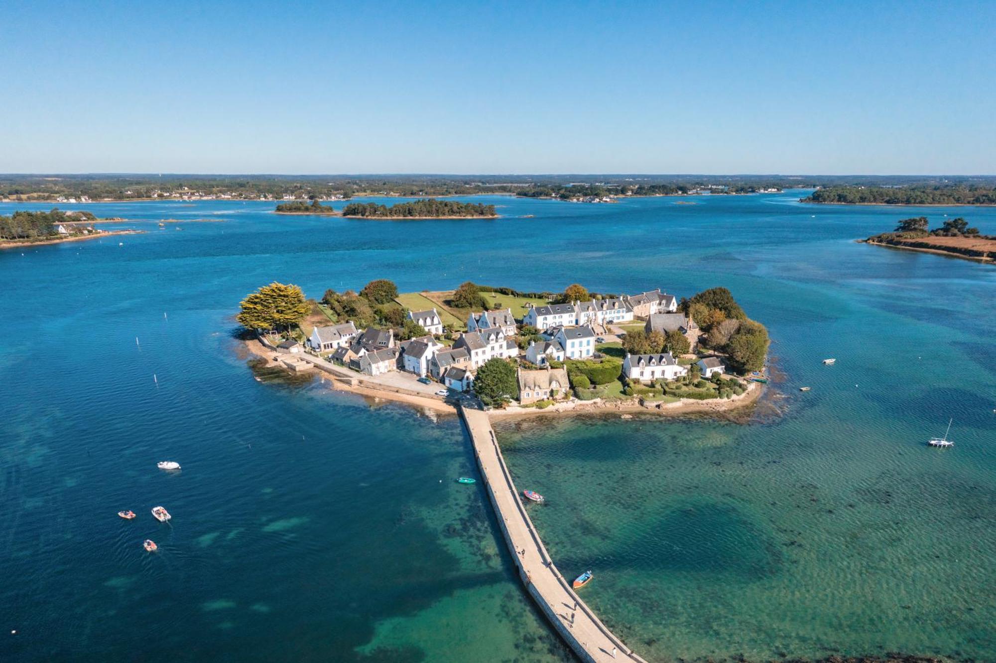 Camping Paradis Le Moulin Des Oies Belz Zewnętrze zdjęcie