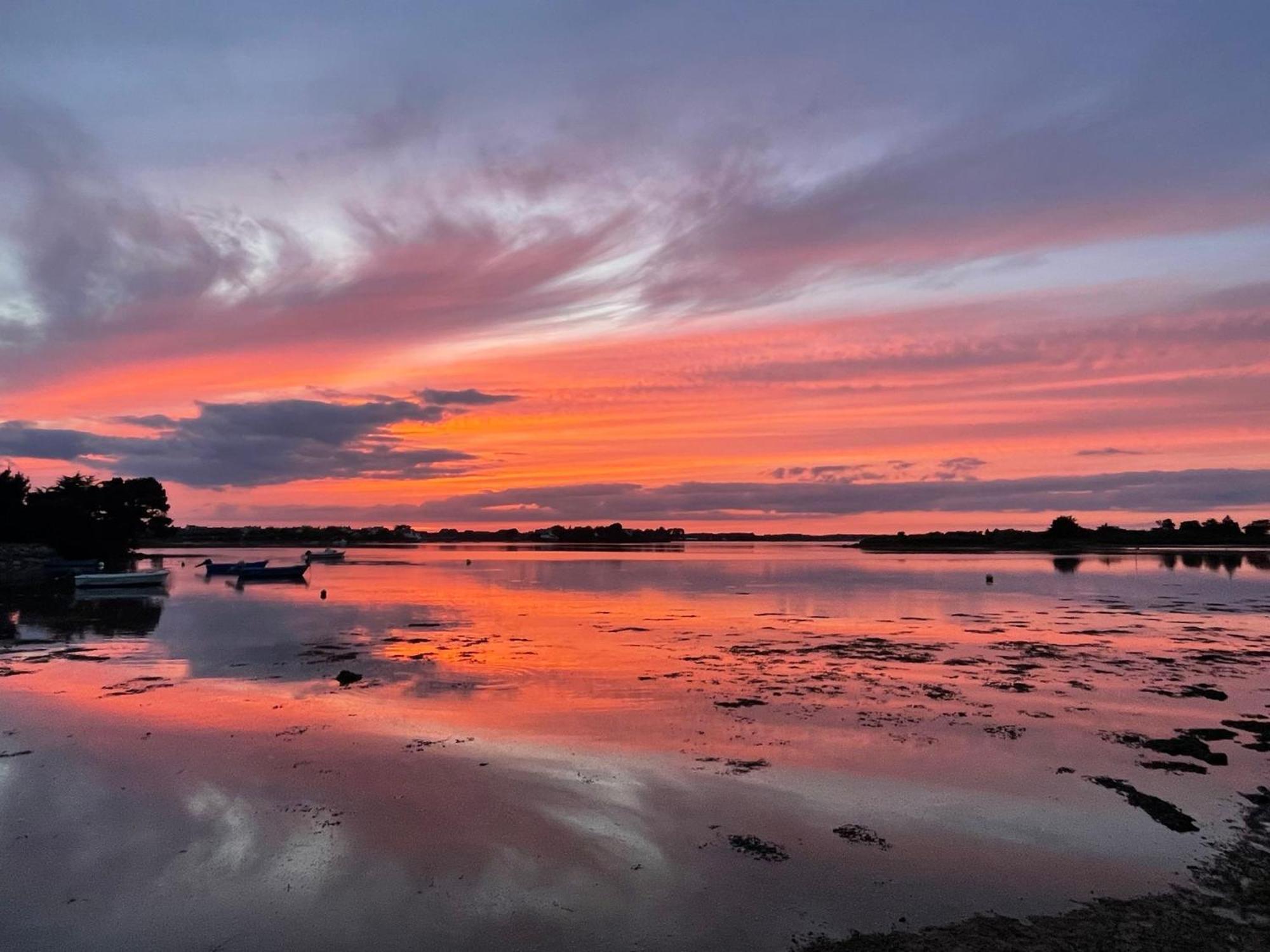 Camping Paradis Le Moulin Des Oies Belz Zewnętrze zdjęcie